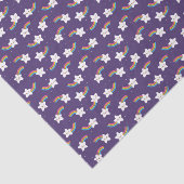 Rainbow Stars Gewebepapier Seidenpapier (Ausschnitt)