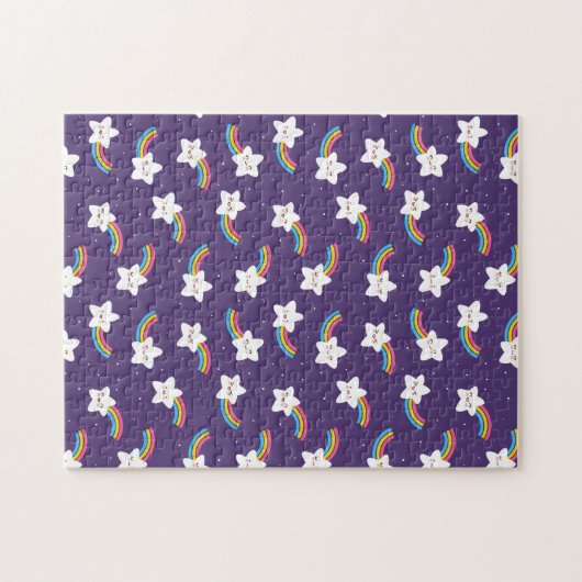 Rainbow Stars Jigsaw Puzzle (Horizontal)