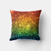 Rainbow Stars Kissen (Rückseite)