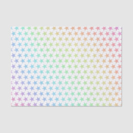 Rainbow Stars Magisches Fantasy-Muster Seidenpapier