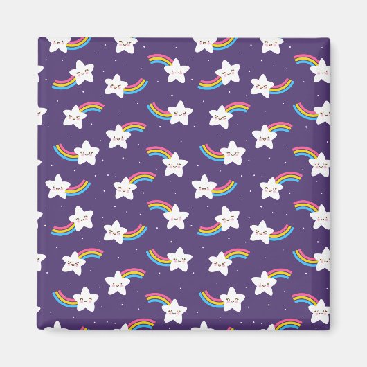 Rainbow Stars Magnet (Vorne)