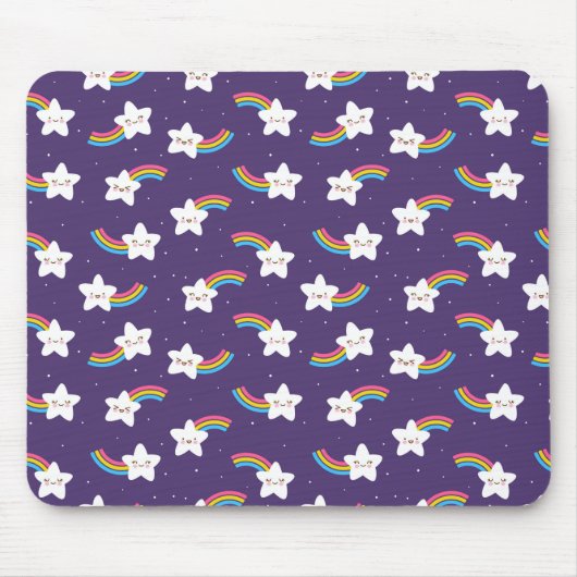 Rainbow Stars Mousepad (Vorne)