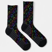 Rainbow Stars Muster Socken (Rechts)
