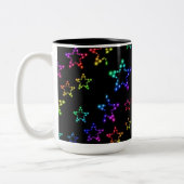 Rainbow Stars Muster Tasse (Links)
