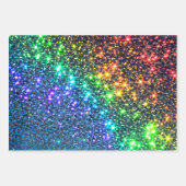 Rainbow Stars Party Paper Napkins Paper Teller Geschenkpapier Set (Vorderseite)