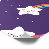 Rainbow Stars Poster (Ecke)