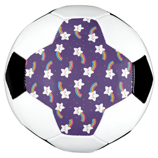 Rainbow Stars Soccer Ball (Gedreht)