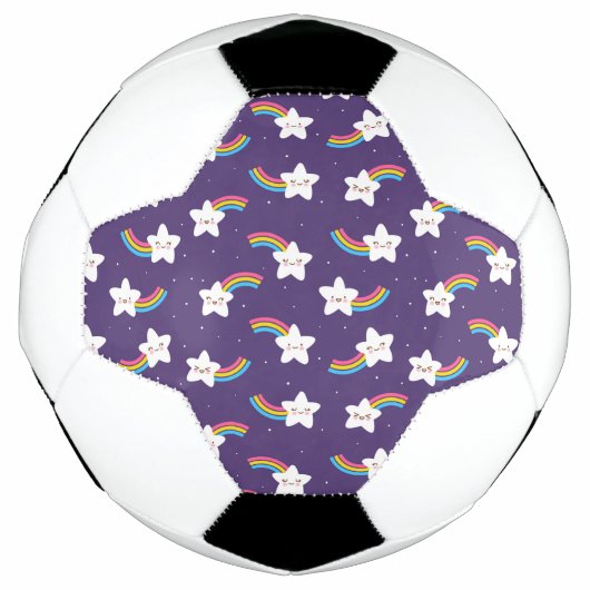 Rainbow Stars Soccer Ball (Vorderseite)