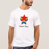 Rainbow-Stars-T - Shirt (Vorderseite)