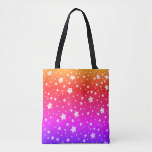 Rainbow Stars Tote Bag Tasche