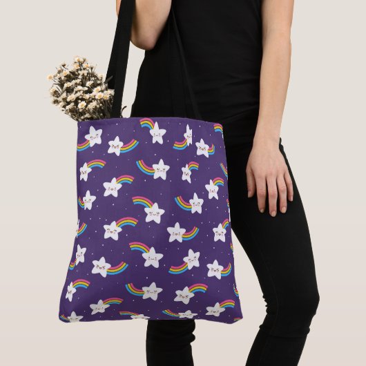 Rainbow Stars Tote Bag Tasche (Von Nahem)