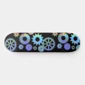 Rainbow-Steampen-Metallgetriebekunde Skateboard (Horizontal)