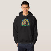 Rainbow Stem Science Technology Engineering Math T Hoodie (Vorne ganz)