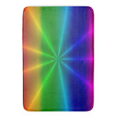 Rainbow-Sternexplosion Badematte (Vorderseite Vertikal)