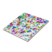Rainbow-Sternexplosionen Fliese (Seite)