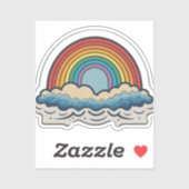 Rainbow Stickers Spread Positivity & Diversity Aufkleber (Blatt)