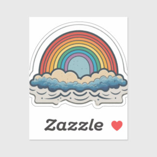 Rainbow Stickers Spread Positivity & Diversity Aufkleber