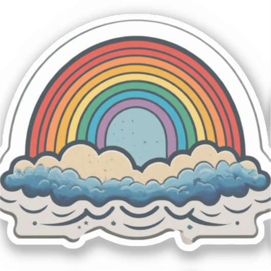 Rainbow Stickers Spread Positivity & Diversity Aufkleber (Vorderseite)