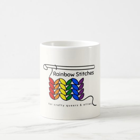 Rainbow Stitches Tasse (Mittel)