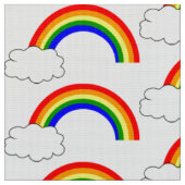 Rainbow Stoff (Nahaufnahme)
