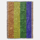 Rainbow-Stolperflagge Decke (Vorderseite Vertikal)