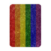Rainbow-Stolperflagge Magnet (Vertikal)
