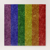 Rainbow-Stolperflagge Puzzle (Horizontal)