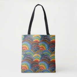 Rainbow-Stolz-Dot-Totbeutel Tasche