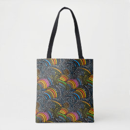 Rainbow-Stolz-Dot-Totbeutel Tasche