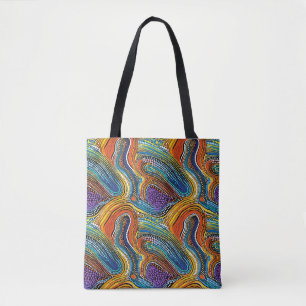 Rainbow-Stolz-Dot-Totbeutel Tasche