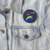 RAINBOW STOLZ, EIN SÜDLICH ZU SEIN BUTTON (Beispiel)