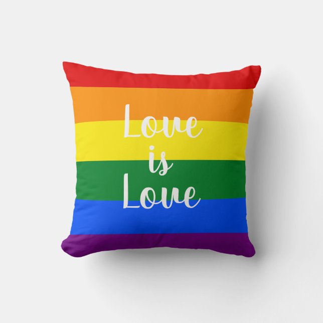 Rainbow - Stolz Kissen (Vorderseite)