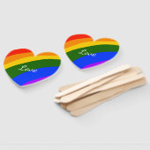 Rainbow-Stolz Monat Liebe hinzufügen Fächer (Non-assembled)