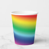 Rainbow-Stolz-Party lgbt lgbtq Pappbecher (Vorderseite)
