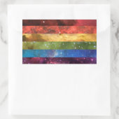 Rainbow-Stolz-Sticker Rechteckiger Aufkleber (Tasche)