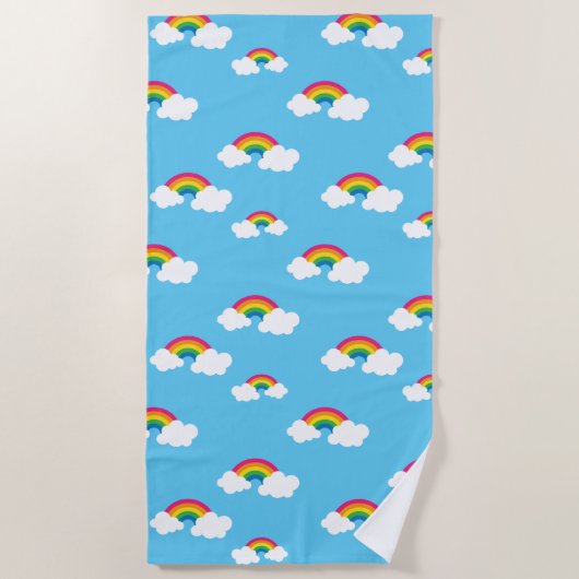 Rainbow Strandtuch (Vorderseite)