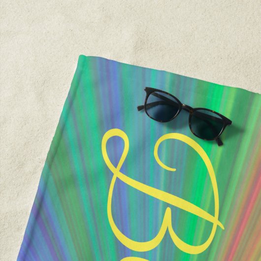 Rainbow Strandtuch (Beispiel)