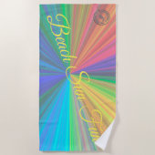 Rainbow Strandtuch (Vorderseite)