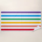 Rainbow-Strandtuch Strandtuch (Vorderseite)