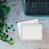 Rainbow Strift Geschenk für Lehrer - Flachbildschi Mitteilungskarte