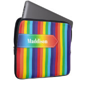 Rainbow Strip Electronics Sleeve mit Name (Vorne Rechts)