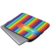 Rainbow Strip Electronics Sleeve mit Name (Vorne Knopf)