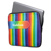 Rainbow Strip Electronics Sleeve mit Name (Vorderseite Links)