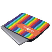 Rainbow Strip Electronics Sleeve mit Name (Vorne Knopf)
