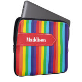 Rainbow Strip Electronics Sleeve mit Name (Vorne Rechts)