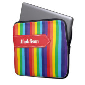 Rainbow Strip Electronics Sleeve mit Name (Vorderseite Links)