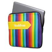 Rainbow Strip Electronics Sleeve mit Name (Vorderseite Links)