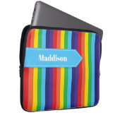 Rainbow Strip Electronics Sleeve mit Name (Vorne Rechts)