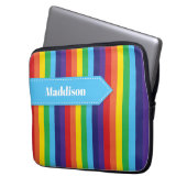 Rainbow Strip Electronics Sleeve mit Name (Vorderseite Links)