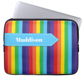 Rainbow Strip Electronics Sleeve mit Name